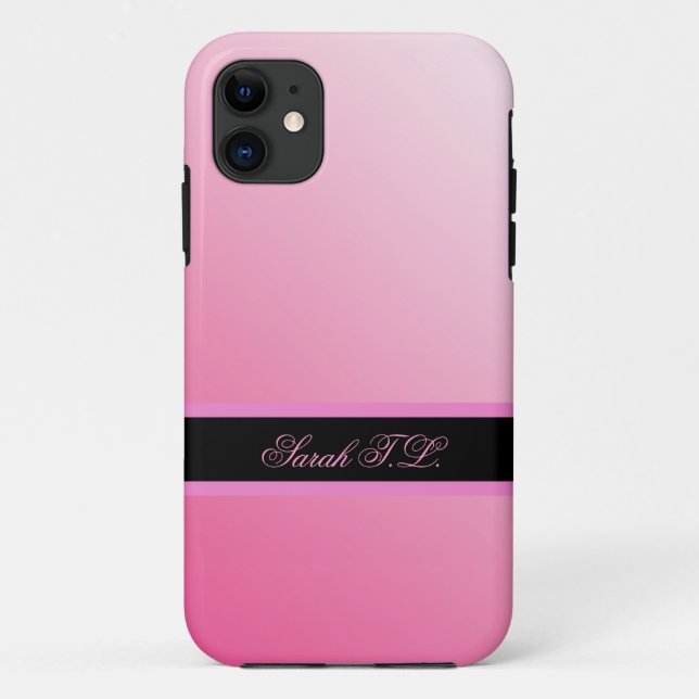 Elegant pink iPhone 5 case (Back)