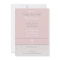 Elegant Pink Lace First Holy Communion Invitations