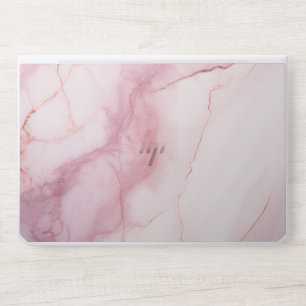 Elegant Pink Marble HP Laptop Skin