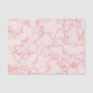 Elegant Pink Marble Tissue Paper