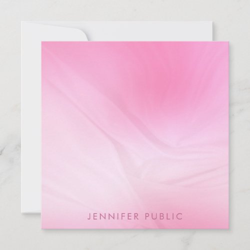 Elegant Pink Modern Minimalist Template Trendy