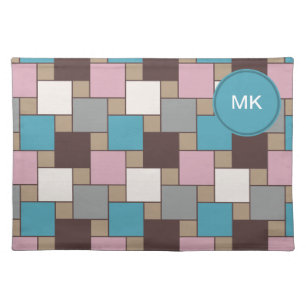 Elegant Pink Nectar Cloth Placemat