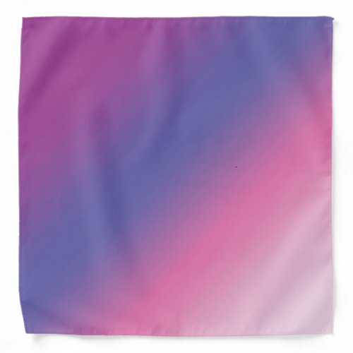 elegant pink purple blue ombre gradient colorful bandana