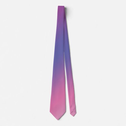 elegant pink purple blue ombre gradient colorful tie