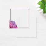 Elegant pink purple floral hydrangeas envelope<br><div class="desc">Romantic classic pink,  purple and blue Hydrangeas.</div>