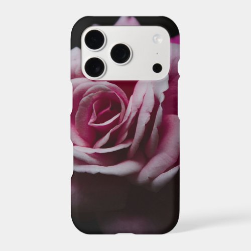 Elegant Pink Rose iPhone 17 Pro Case