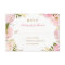 Elegant Pink Rose Quinceanera RSVP