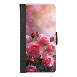 Elegant Pink Roses Phone Case