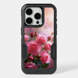 Elegant Pink Roses Phone Case