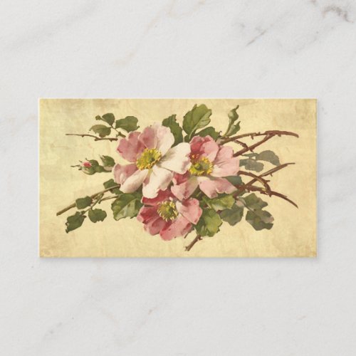 Vintage Floral Business card