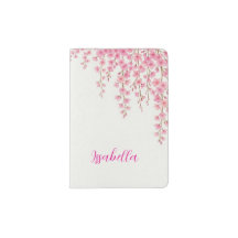 Elegant Pink Sakura Personalized Cherry Blossom Pa
