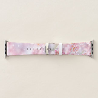 Elegant pink Sakura Sparkle watch band