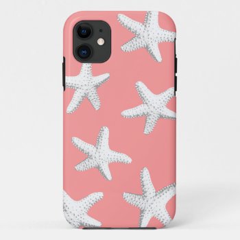 Elegant Pink Sea Stars Starfish Iphone 5 Case by caseplus at Zazzle
