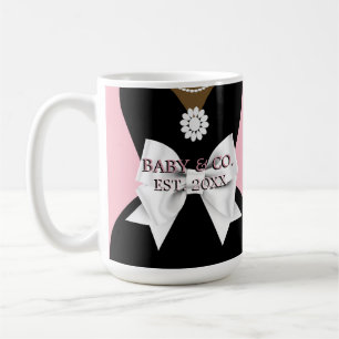 Elegant Pink Tiffany Ethnic Pregnancy Mommy to Be Coffee Mug