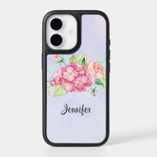 Elegant Pink Watercolor Flower Bouquet iPhone 17 Case