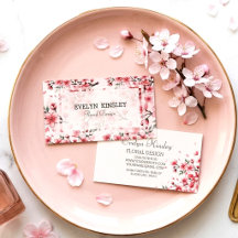 Elegant Pink Watercolor Flowers Floral