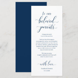 Elegant Place Setting Dinner Party Thank You Card