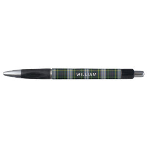 Elegant Plaid Gordon Rustic Tartan Custom Pen
