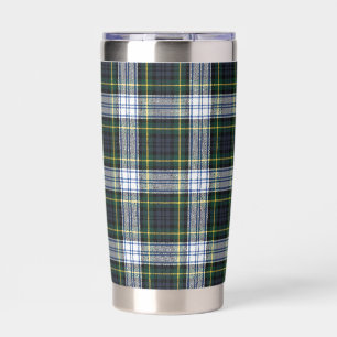 Elegant Plaid Gordon Rustic Tartan Insulated Tumbler