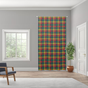 Elegant Plaid Rustic Buchanan Tartan Blackout Curtains