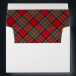 Elegant Plaid Rustic Clan Stewart Tartan Envelope<br><div class="desc">Wrap your holiday gifts in festive style with our Christmas Tartan Red and Green Plaid Stewart Tartan Envelope. This classic and timeless design brings a touch of warmth and tradition to your presents. Whether you're wrapping up thoughtful gifts for loved ones or adding a festive touch to your holiday decorations,...</div>