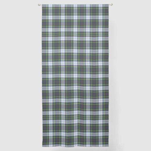 Elegant Plaid Rustic Country Check Gordon Tartan Sheer Curtains