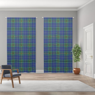 Elegant Plaid Rustic Country Patterned Blackout Curtains