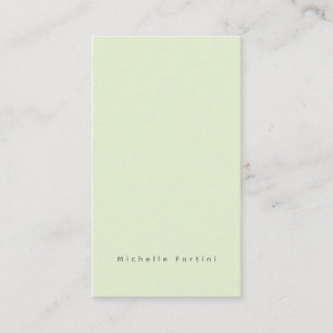 Elegant Plain Simple Minimalist Enclosure Card
