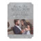 Elegant Platinum Gray Wedding Photo