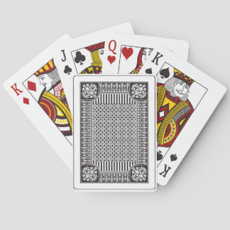 Elegant Playing Cards Back Design