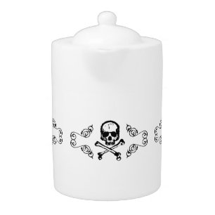 Elegant Poison Gothic Tea Set Teapot