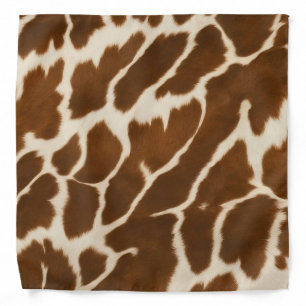 Elegant Popular Cow Faux Leather Collection Bandana