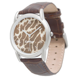Elegant Popular Cow Faux Leather Collection Watch