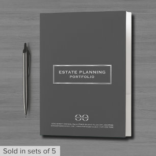 Elegant Portfolio Folder with Custom Logo