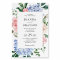 Elegant Powder Blue Pink Hydrangea Formal Wedding