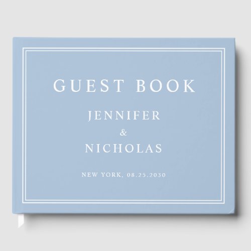 Elegant Powder Blue Wedding