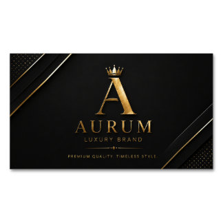 Elegant Premium Corporate Branding Template Business Card Magnet