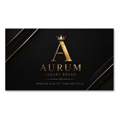 Elegant Premium Corporate Branding Template Business Card Magnet
