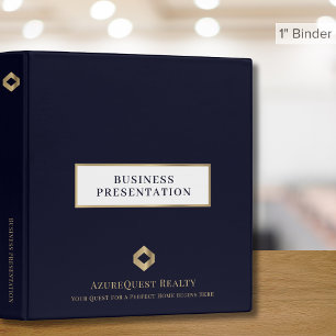 Elegant Presentation Binder