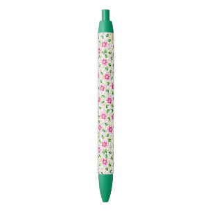 Elegant Pretty Pink Wedding Pattern Pen