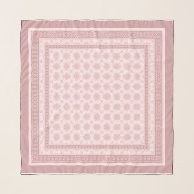 Elegant Printed Hijab – Soft & Stylish Scarf (Front)