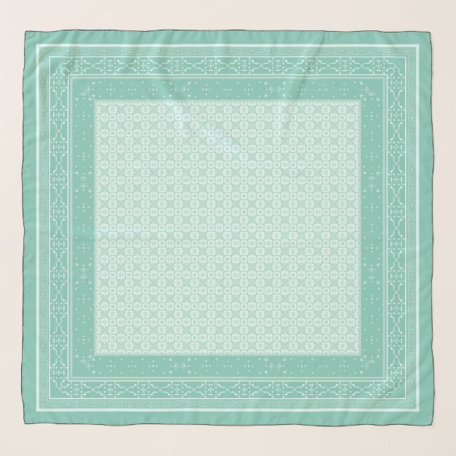 Elegant Printed Hijab – Soft & Stylish Scarf (Front)