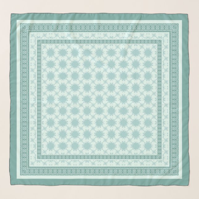 Elegant Printed Voile Hijab – Soft & Stylish Scarf (Front)