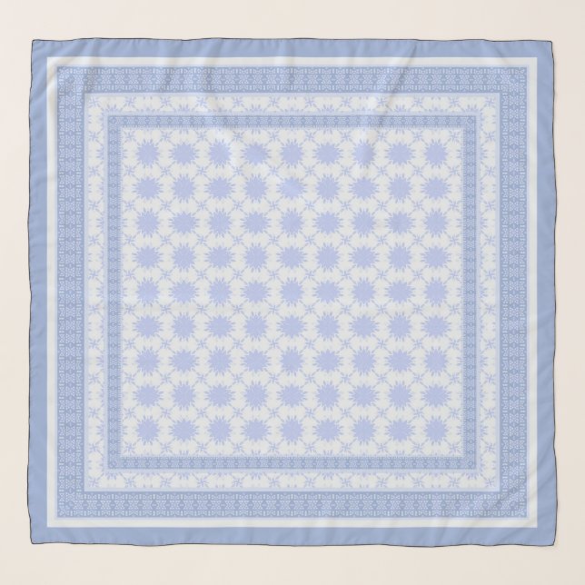 Elegant Printed Voile Hijab – Soft & Stylish Scarf (Front)