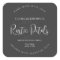 Elegant Product Label Sticker Black And White