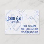 Elegant Professional Architect Business Card