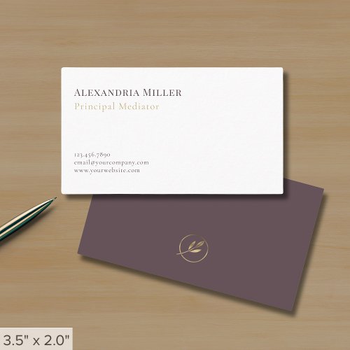 Elegant Professional Business Card - Product | North Red Vine