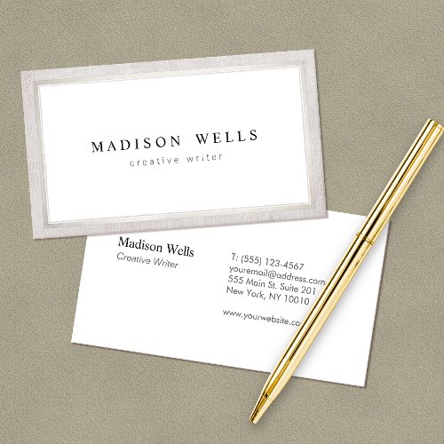 Elegant Professional  Business Card