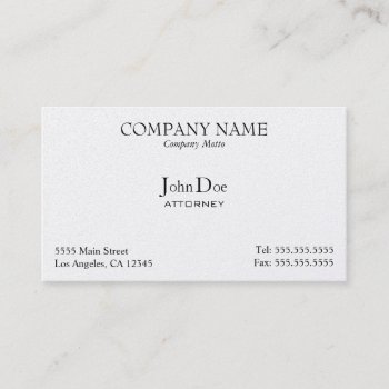 Elegant  Professional  Business Card by SleekLaw at Zazzle