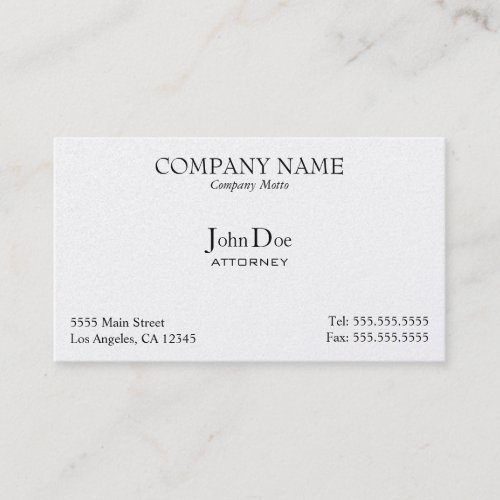 Elegant, Professional, Business Card